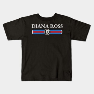 Graphic Diana Name Vintage Birthday Retro Gift Kids T-Shirt